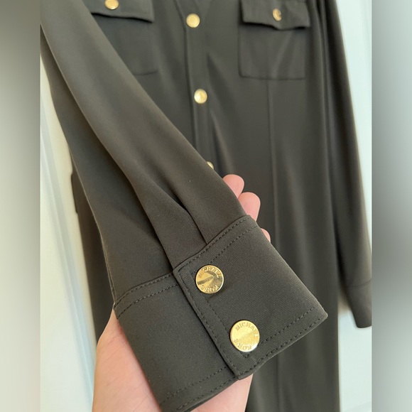slim fit dress slacks Green Velvet Maxi Dress With White Velvet Embroidery And Gold Buttons –  RAISA VANESSA INT main image 0